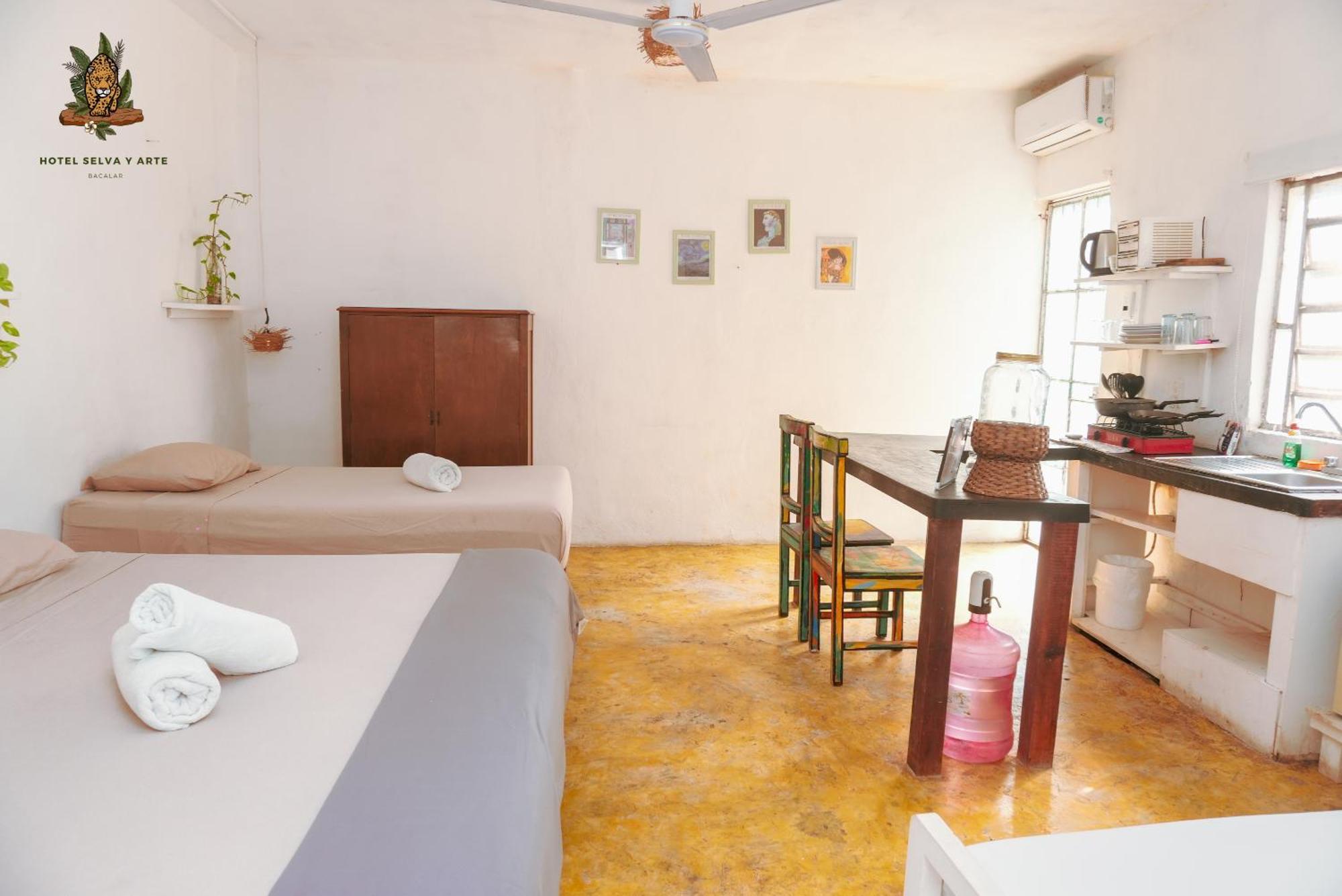 Hotel Selva Bacalar - Free Bike Rental Экстерьер фото