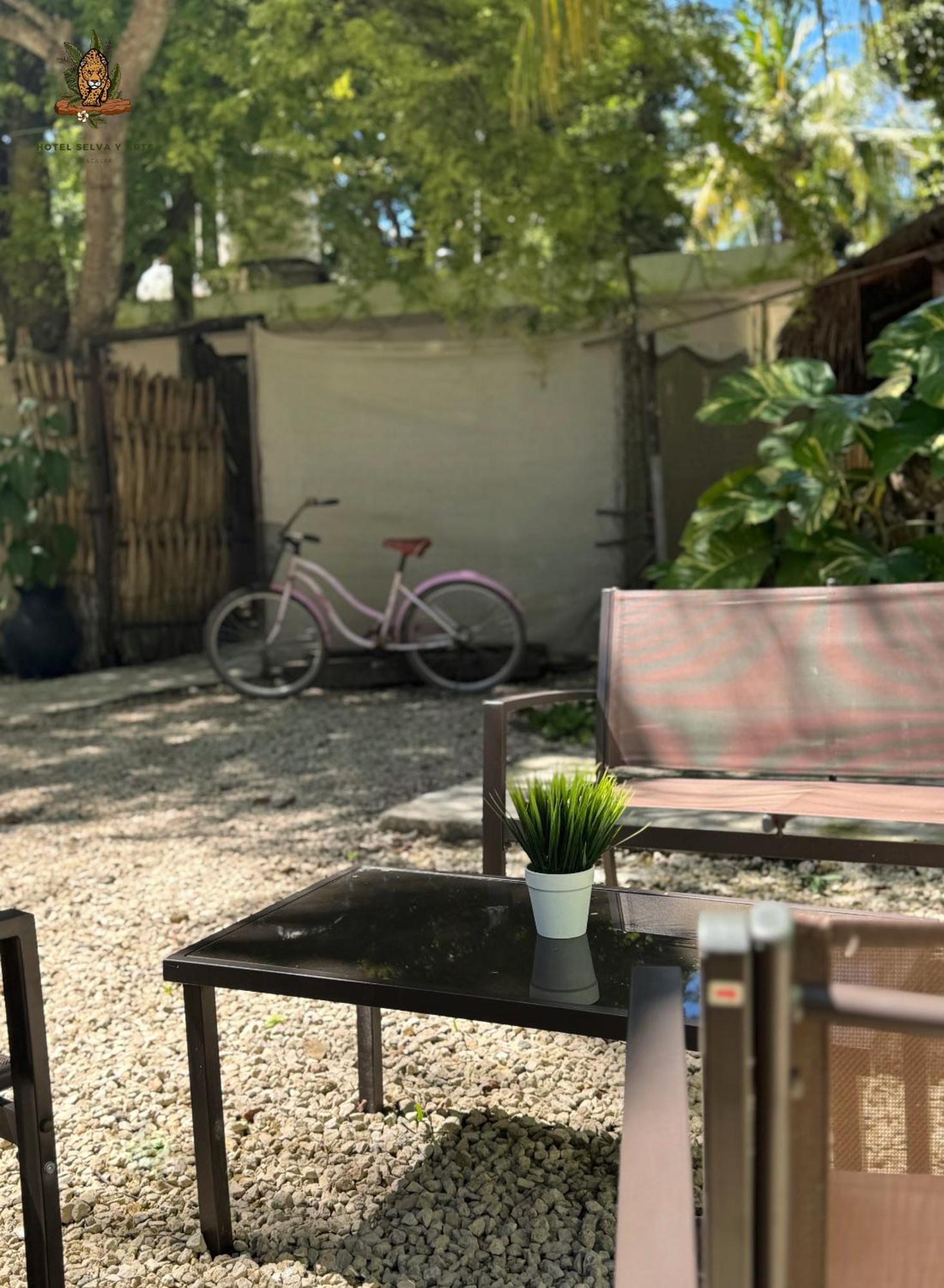 Hotel Selva Bacalar - Free Bike Rental Экстерьер фото